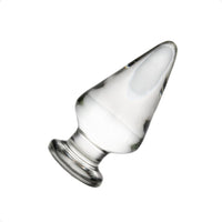 Large Plug Shaped Glass