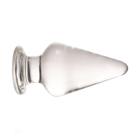 Large Plug Shaped Glass