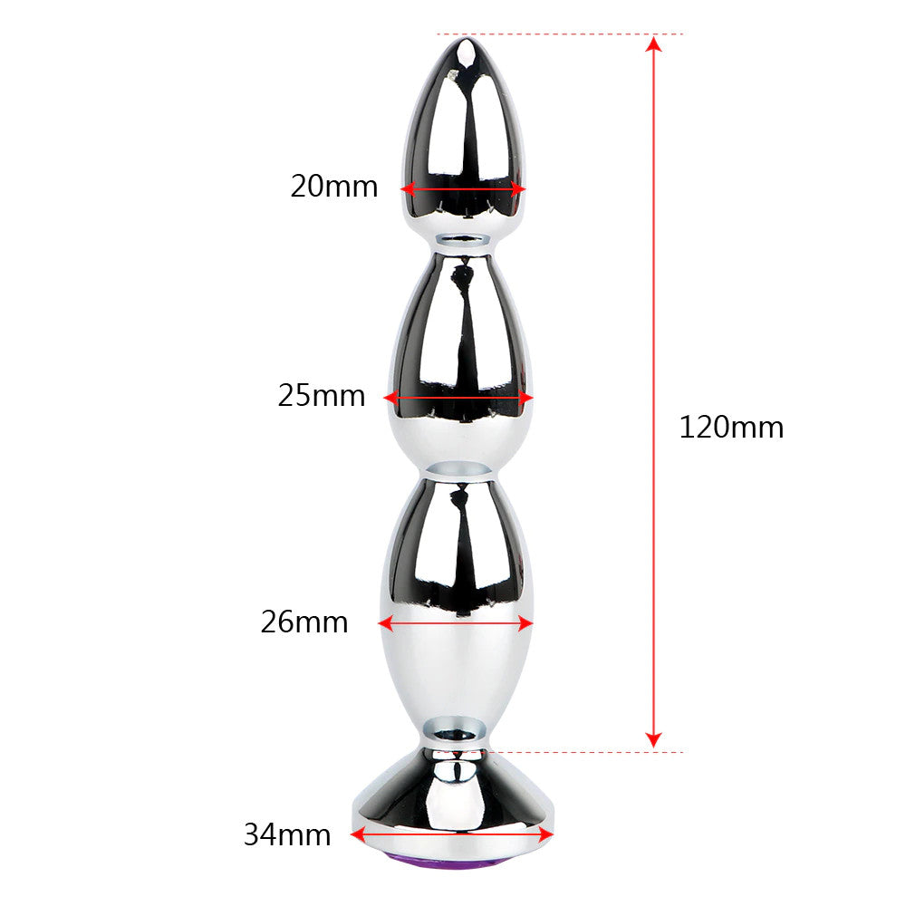 Sparkling Jeweled Anal Toy Plug