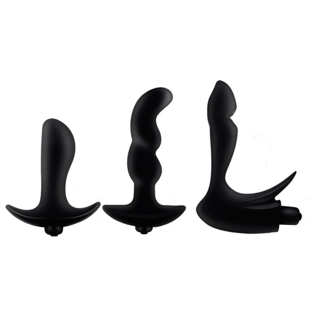 Multispeed Silicone Massaging P-Spot Anal Vibrator