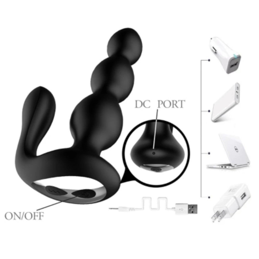 Vibrating Anal Multispeed Plug