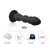 Small Ridged Anal Vibrator