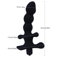 Soft Silicone Anal Vibrating Plug