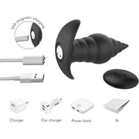 Big Anal Vibrating Plug