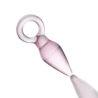 Pink Kunai Anal Glass Toy
