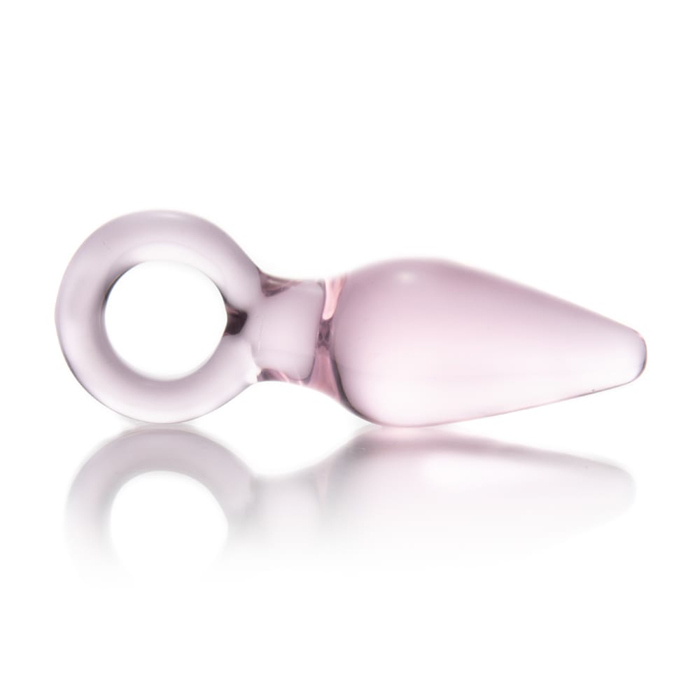 Pink Kunai Anal Glass Toy