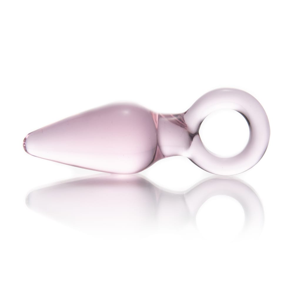 Pink Kunai Anal Glass Toy