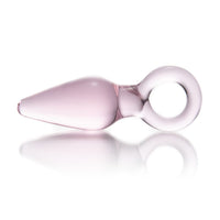 Pink Kunai Anal Glass Toy