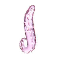 Pink Anal Tentacle Glass Dildo