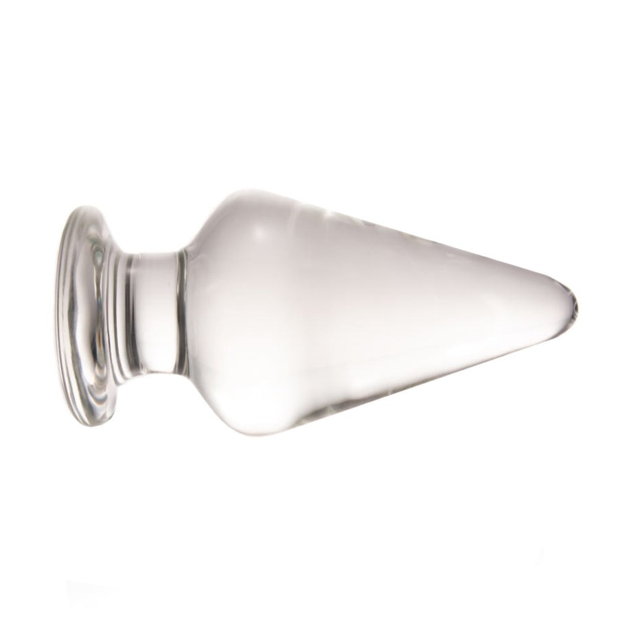 Large Plug Shaped Glass