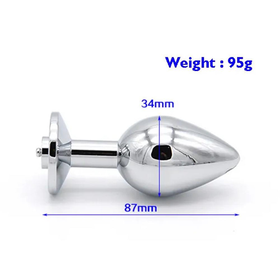 Metal Vibrating Electro Plug