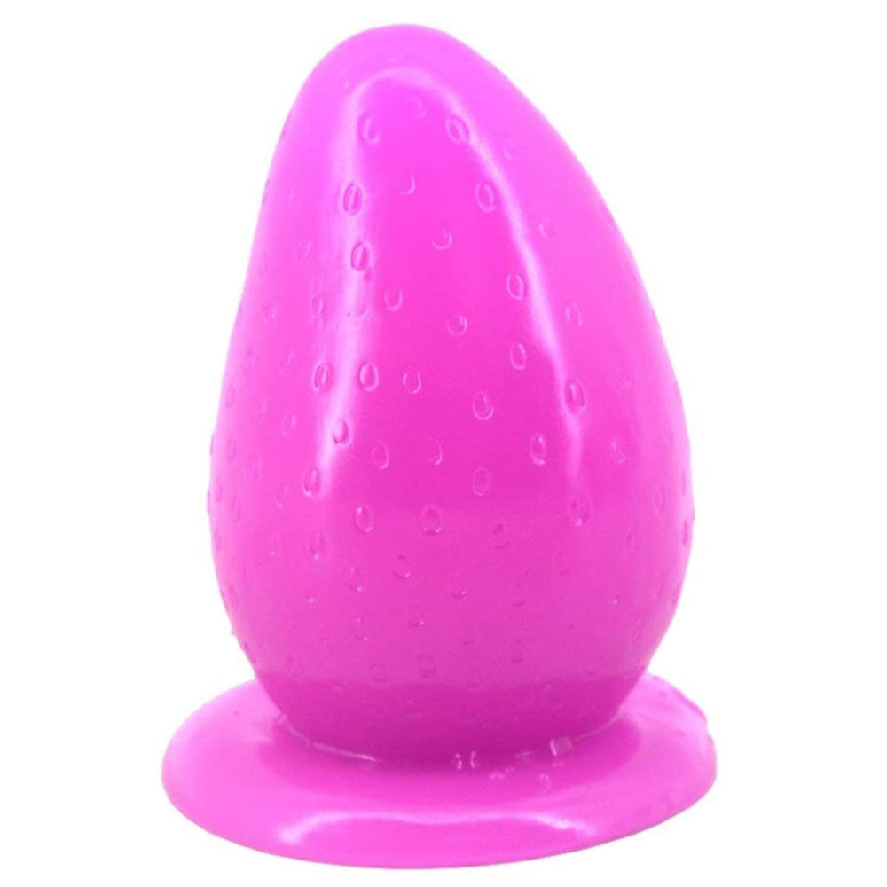 Giant Silicone Strawberry Plug