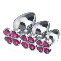 13 Colors Jeweled 3" Metal Plug