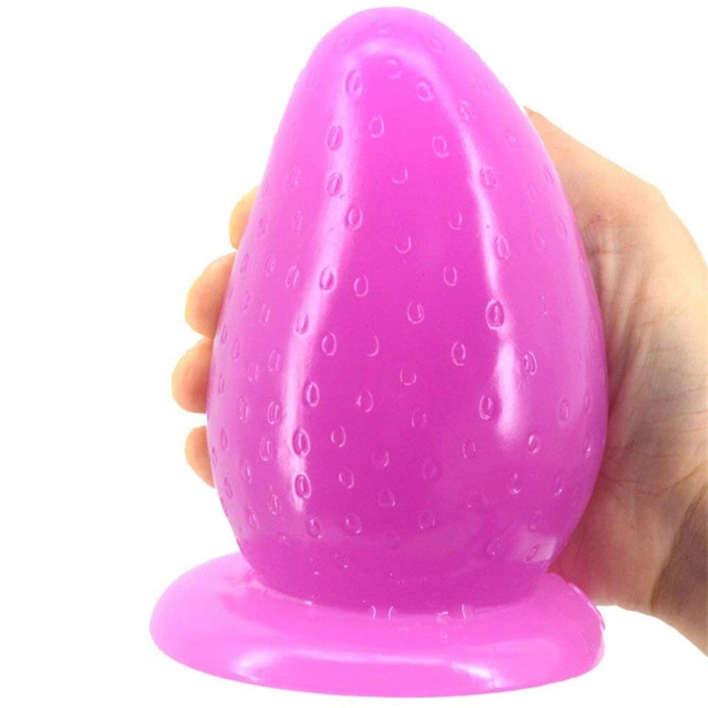 Giant Silicone Strawberry Plug