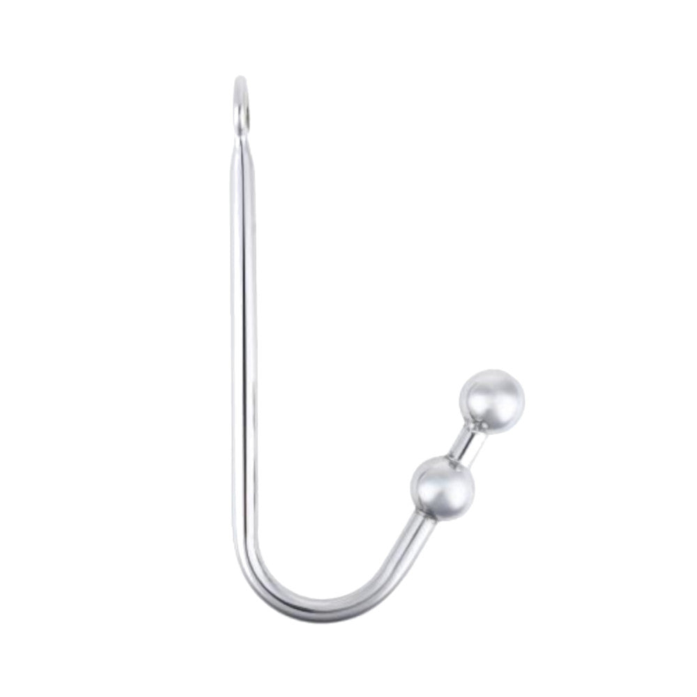 Two Balls Stainless Steel Anal Hook