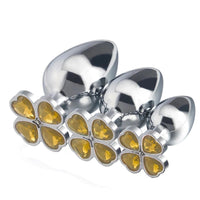 13 Colors Jeweled 3" Metal Plug