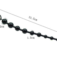 Soft Rubber Anal Beads