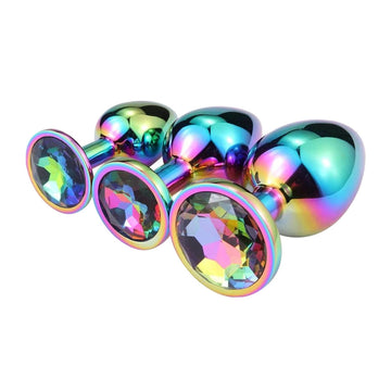 Rainbow Princess Plug Set (3 Piece)