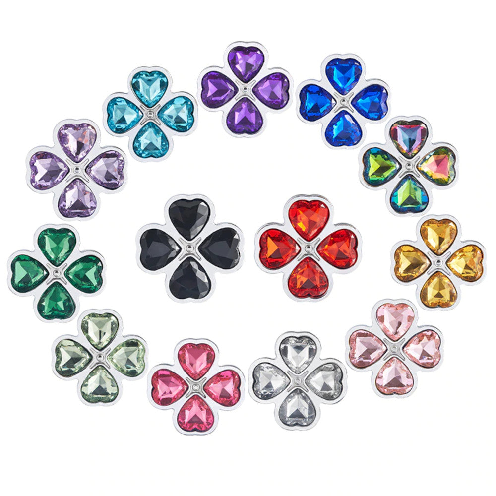 13 Colors Jeweled 3" Metal Plug