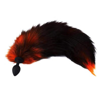 Black & Orange Wolf Plug 16"