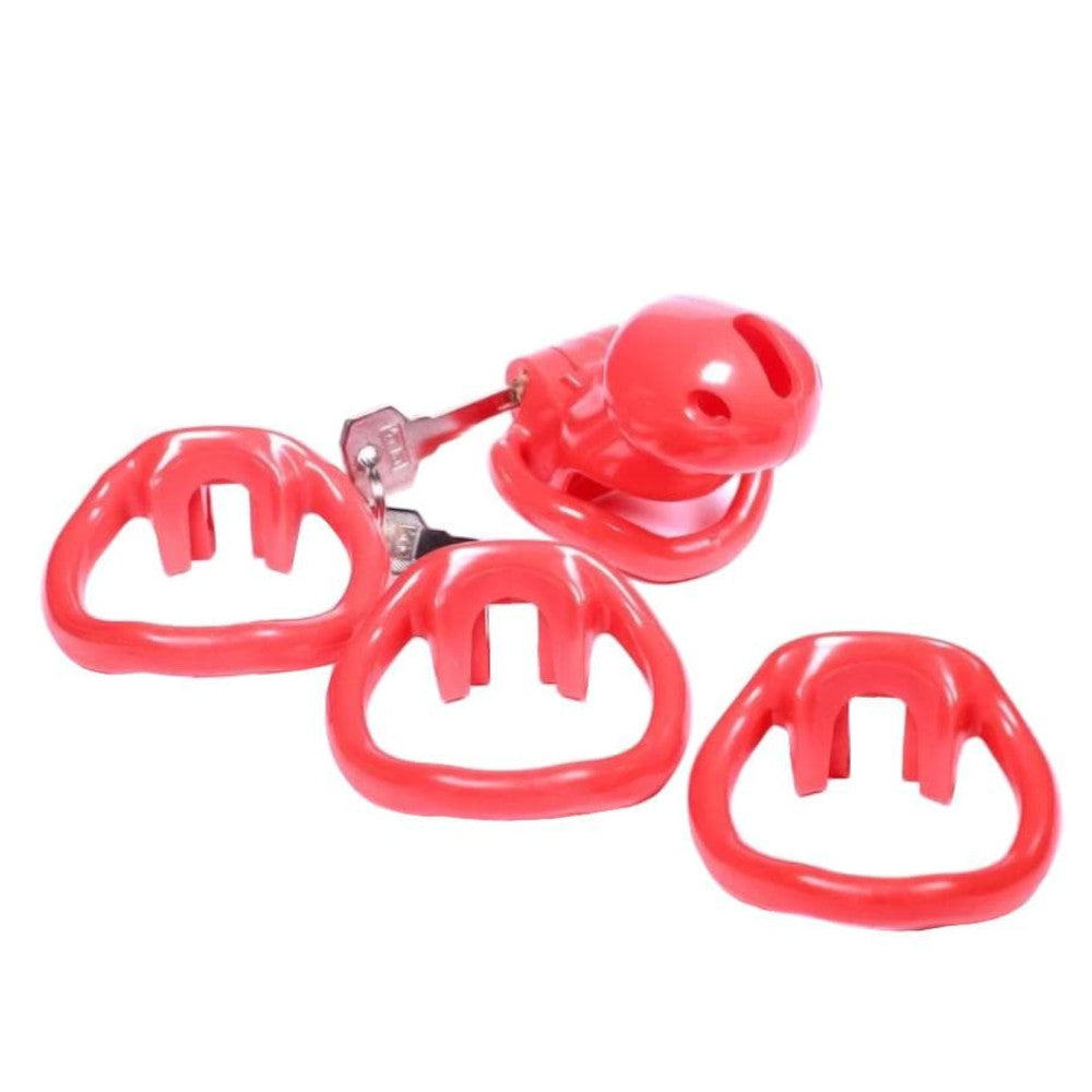 Red Rocket Chastity Cage