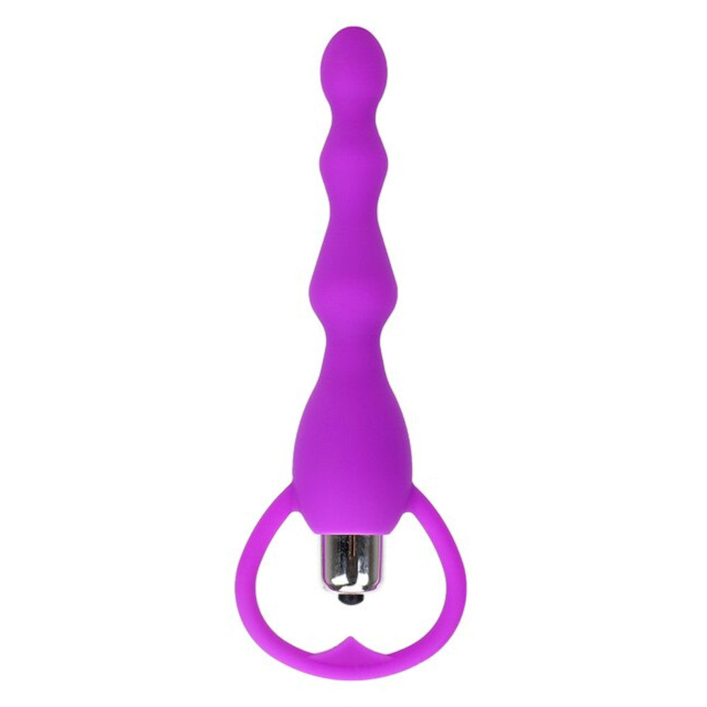 Beaded Vibrating Anal Plug