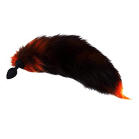 Black & Orange Wolf Plug 16"