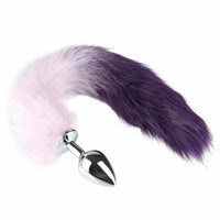Purple Fox Tail Plug 16"