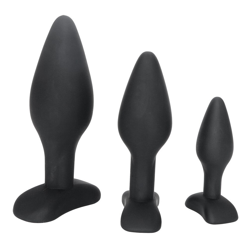 Soft Silicone Training Plug Set (3 Piece)