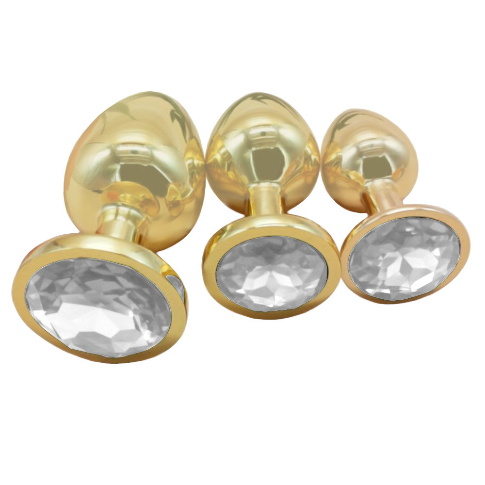 Gold Jeweled Plug