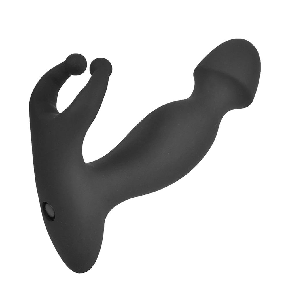 Waterproof Vibrating Silicone Prostate Plug