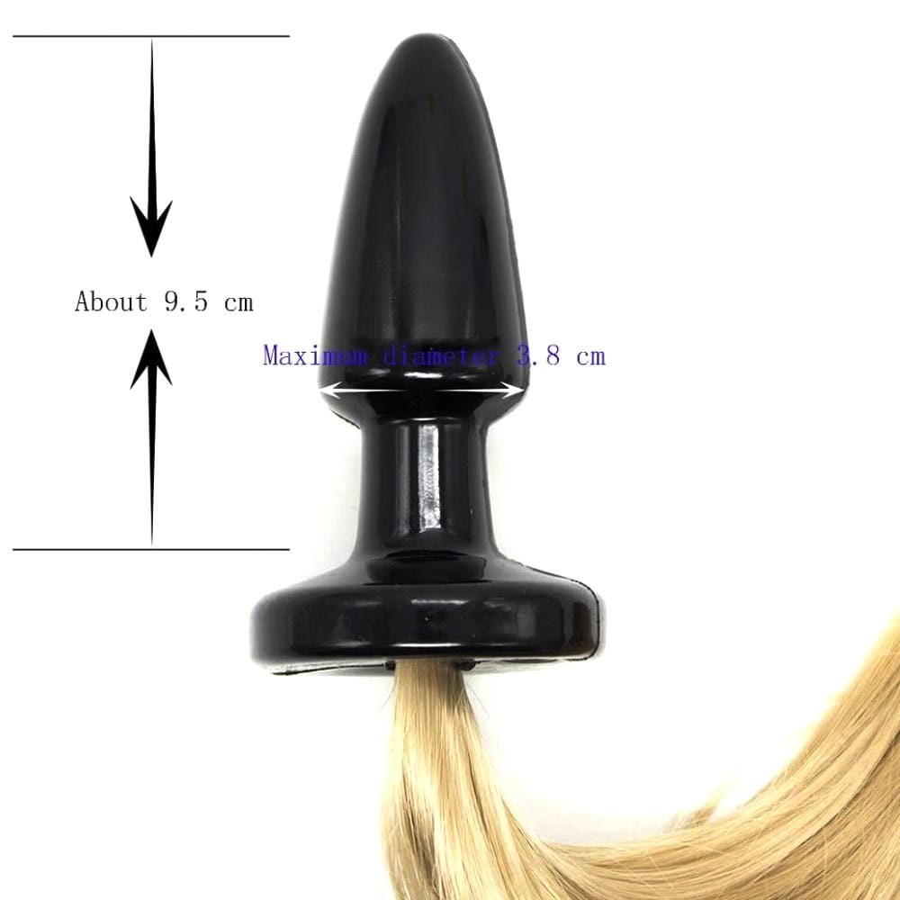 Silicone Horse Anal Tail, 20" Love Plugs CA Silicone Horse Anal Tail, 20" Love Plugs CA