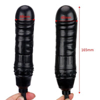 Pleasure Pump Silicone Inflatable Dildo