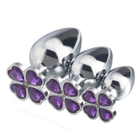 13 Colors Jeweled 3" Metal Plug