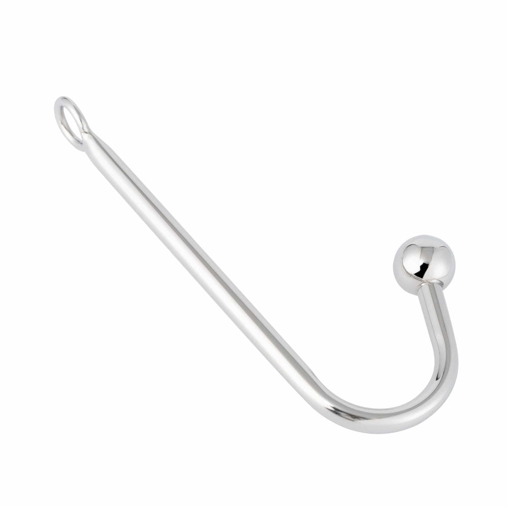 Single Ball Stainless Steel Anal Hook