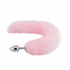 Fox Tail Plug, Pink 18"