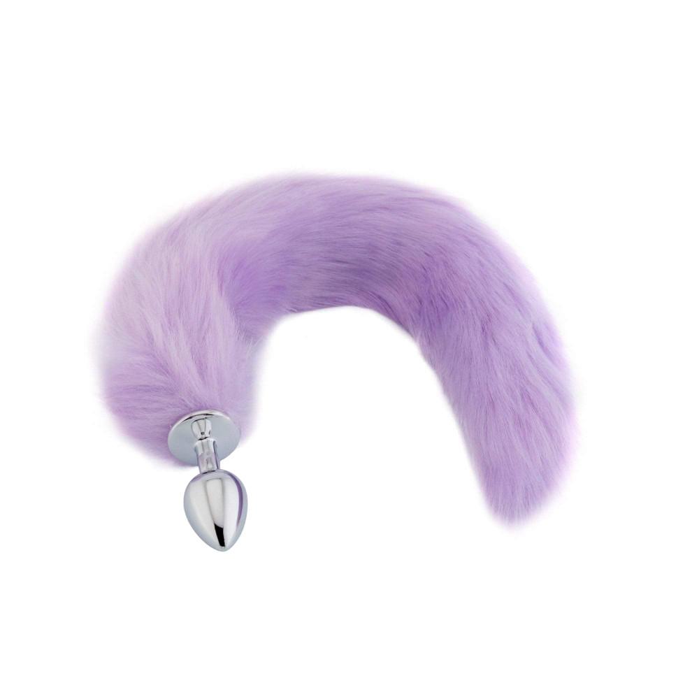 Purple Cat Tail Plug 16"