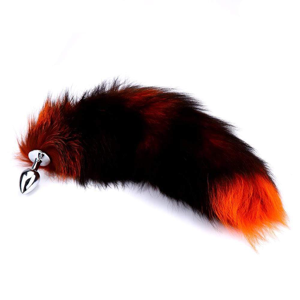 Black & Orange Wolf Plug 16"