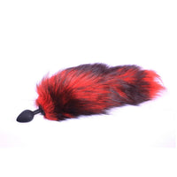 Red Silicone Wolf Plug 16"