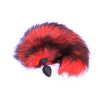 Red Fox Tail Plug 16"