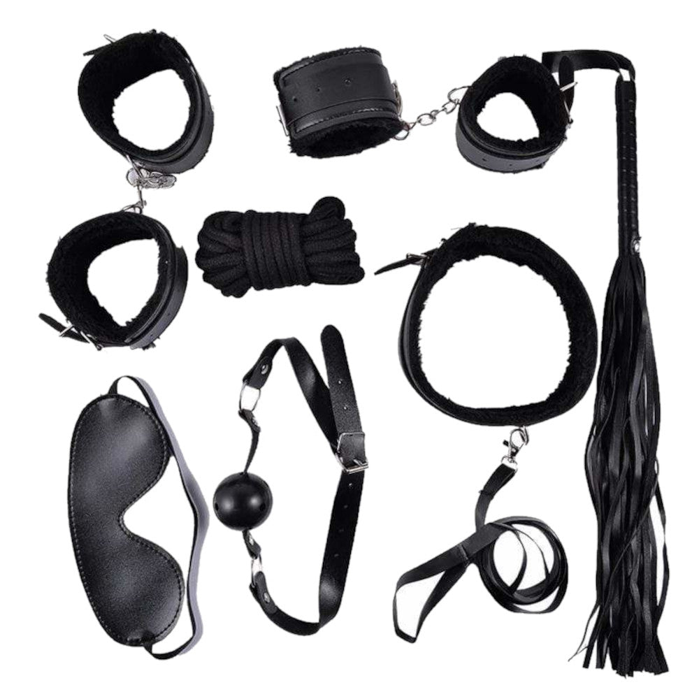 Kinky Sub 7-Piece Bondage Set