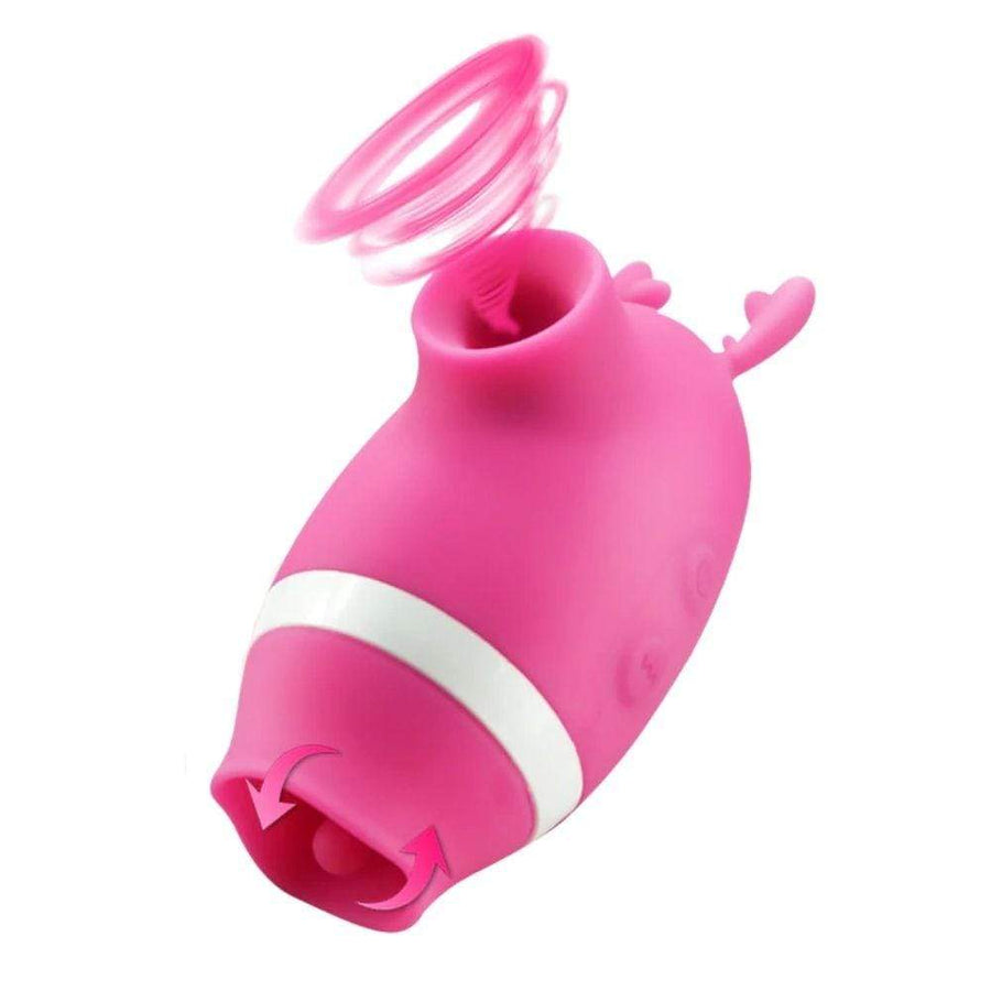 Powerful 3-in-1 Suction Vibrator