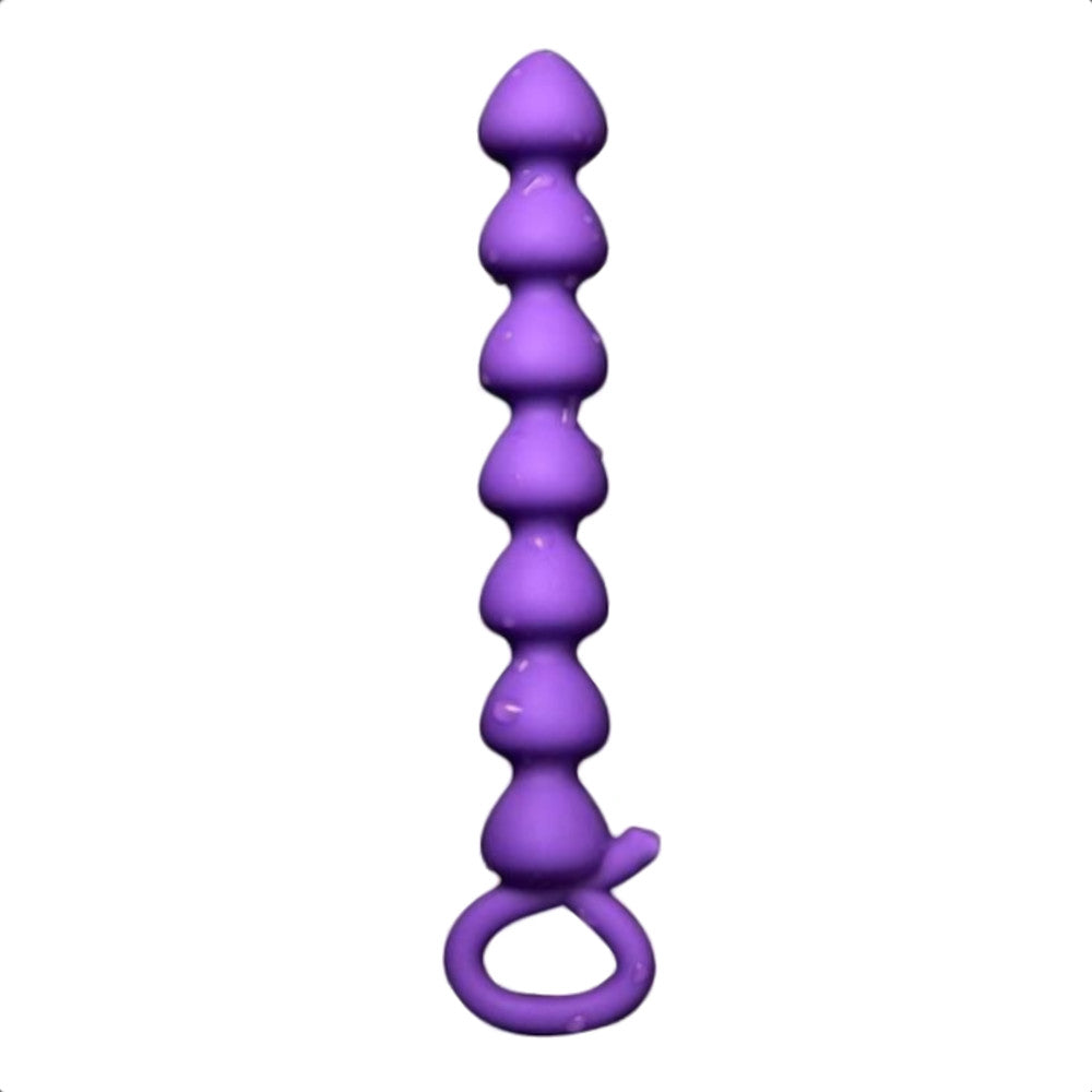 Cherry-shaped Anal Beads with Pull Ring