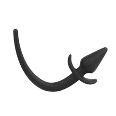 Silicone Dog Tail Plug, 6"