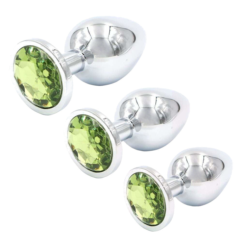 Shimmering Gem Plug Set (3 Piece)