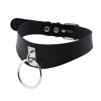 Slave Restriction BDSM Choker with Ring