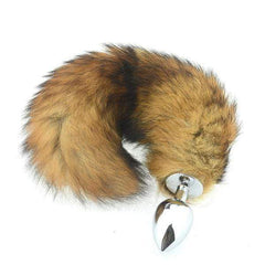 13.7" Brown Fox Tail