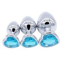 Heart Plug Set (3 Piece)