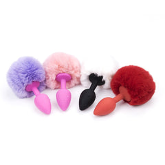 Fluffy Bunny Tail  Plug