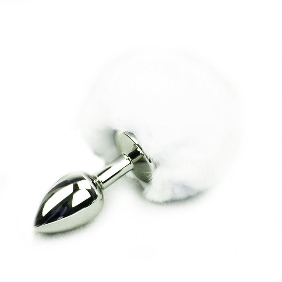 Stainless Steel Bunny Tail Plug